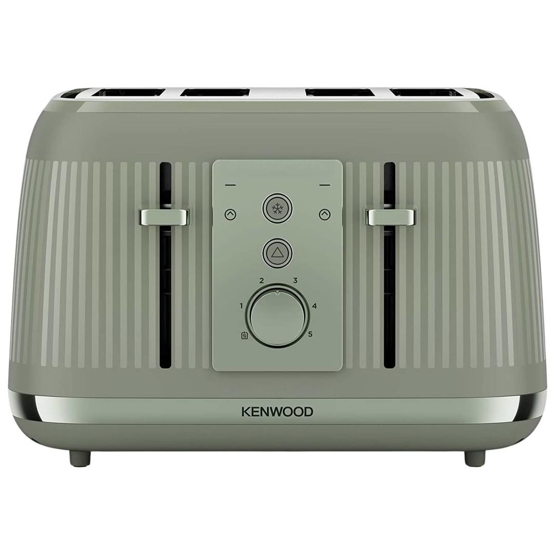 Kenwood 4 Slice Toaster | Olive Green | 5 Browning Levels | Defrost Function | Reheat Function