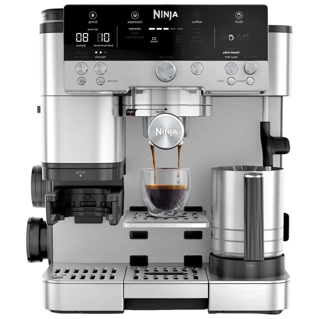 Ninja Premier Series Coffee Machine with Espresso, Cold Brew, Grinder & Froth
