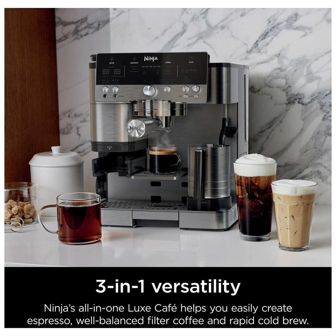 Ninja Premier Series Coffee Machine with Espresso, Cold Brew, Grinder & Froth