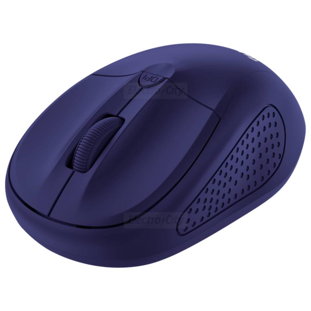 Trust Wireless Mouse | Blue | DPI Adjustable | Scroll Wheel