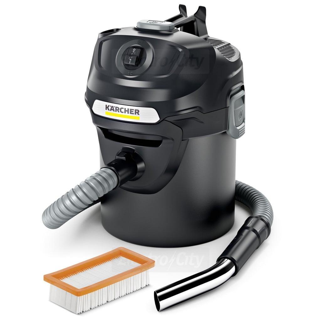 Karcher Ash Vacuum Cleaner 600W Metal Container Filter Cleaning System