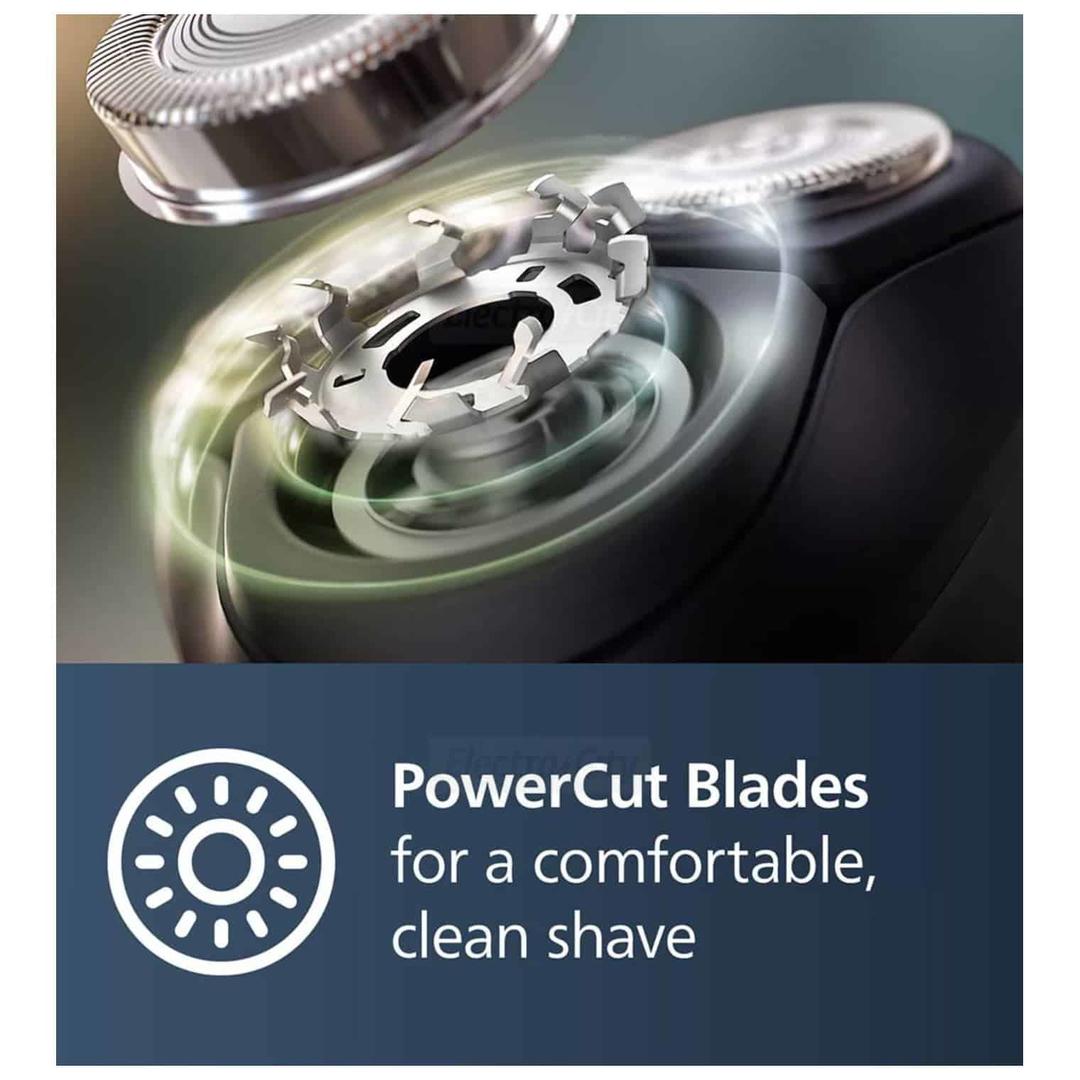 Philips 1000 Series Electric Shaver | Wet & Dry, Cordless, Waterproof | PowerCut Blades | 40 min Run Time | 8 hours Charging | 3 Heads
