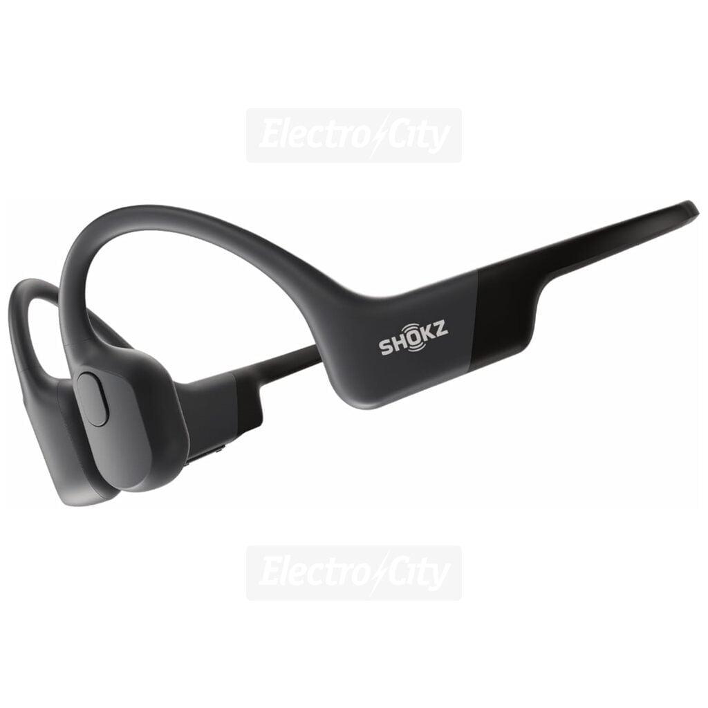 Shokz OpenRun Wireless Sport Headphones - Black, Open-Ear