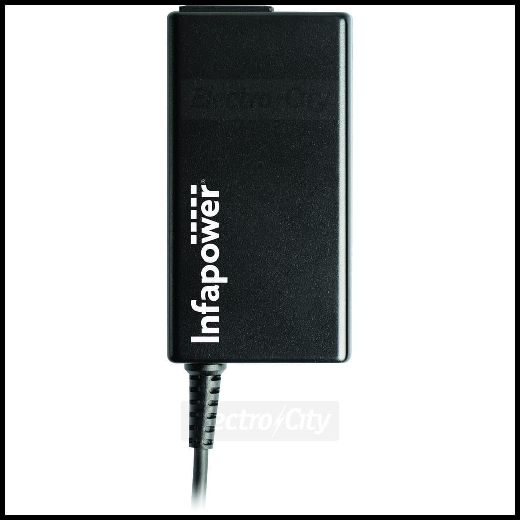 Infapower Universal Laptop Charger 65W Black - 9X Tips Included, SMART, Safety, Compatible with Lenovo, Dell, Samsung, Acer, Toshiba, HP, VAIO, LG, ASUS