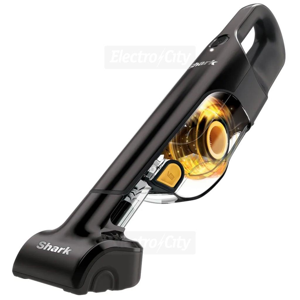 Shark Handheld Pet Vacuum Cleaner | Black | Cordless | Dusting Brush, Crevice Tool, Motorised Pet Tool | 10 minutes runtime