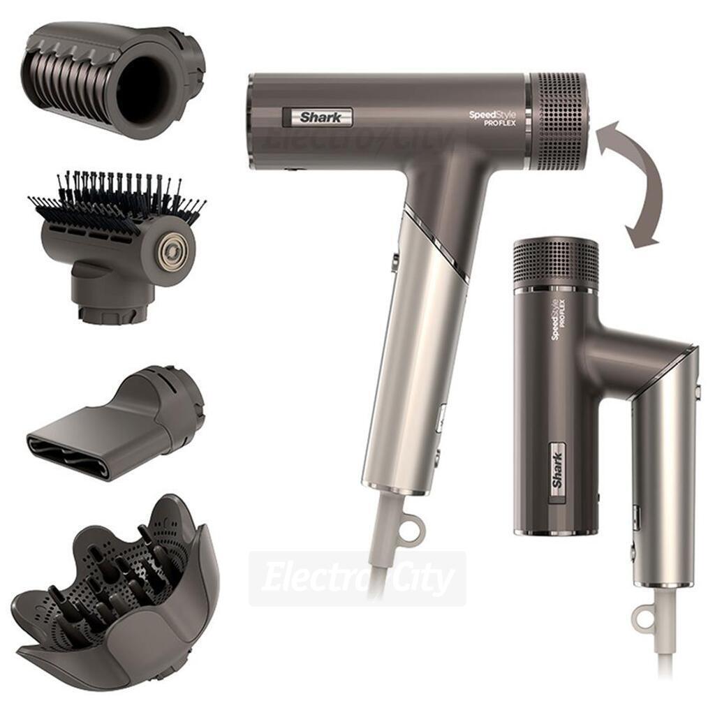 Shark SpeedStyle Pro FLEX Hair Dryer with Attachments, Free Delivery