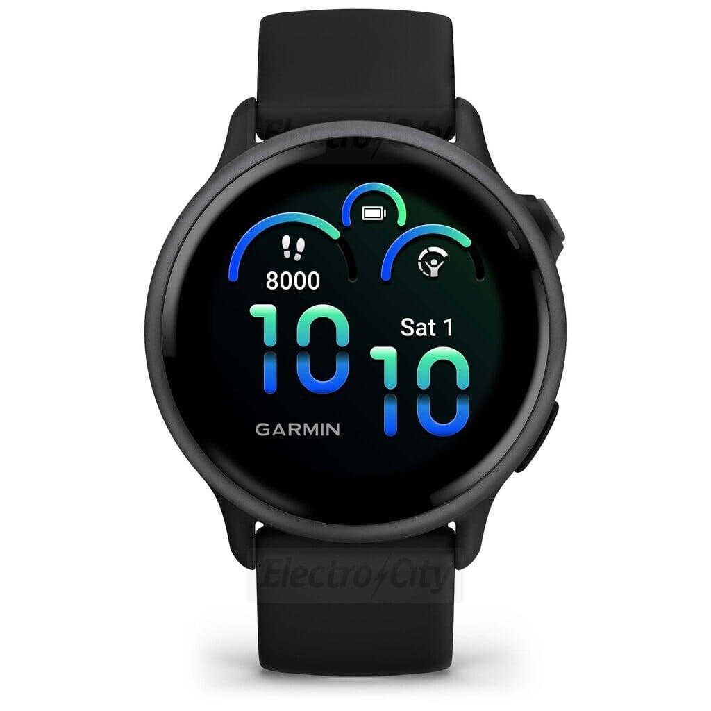 Garmin Vivoactive 6 Smartwatch Black AMOLED Display Fitness Tracking Garmin Pay 5 ATM Water Resistance