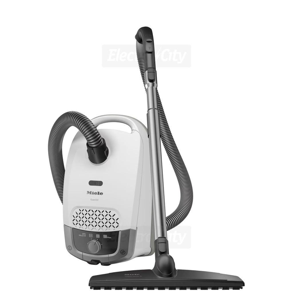 Miele Guard S1 Parquet Vacuum Cleaner White XL | Floorhead, Hose, Handle, Wheels