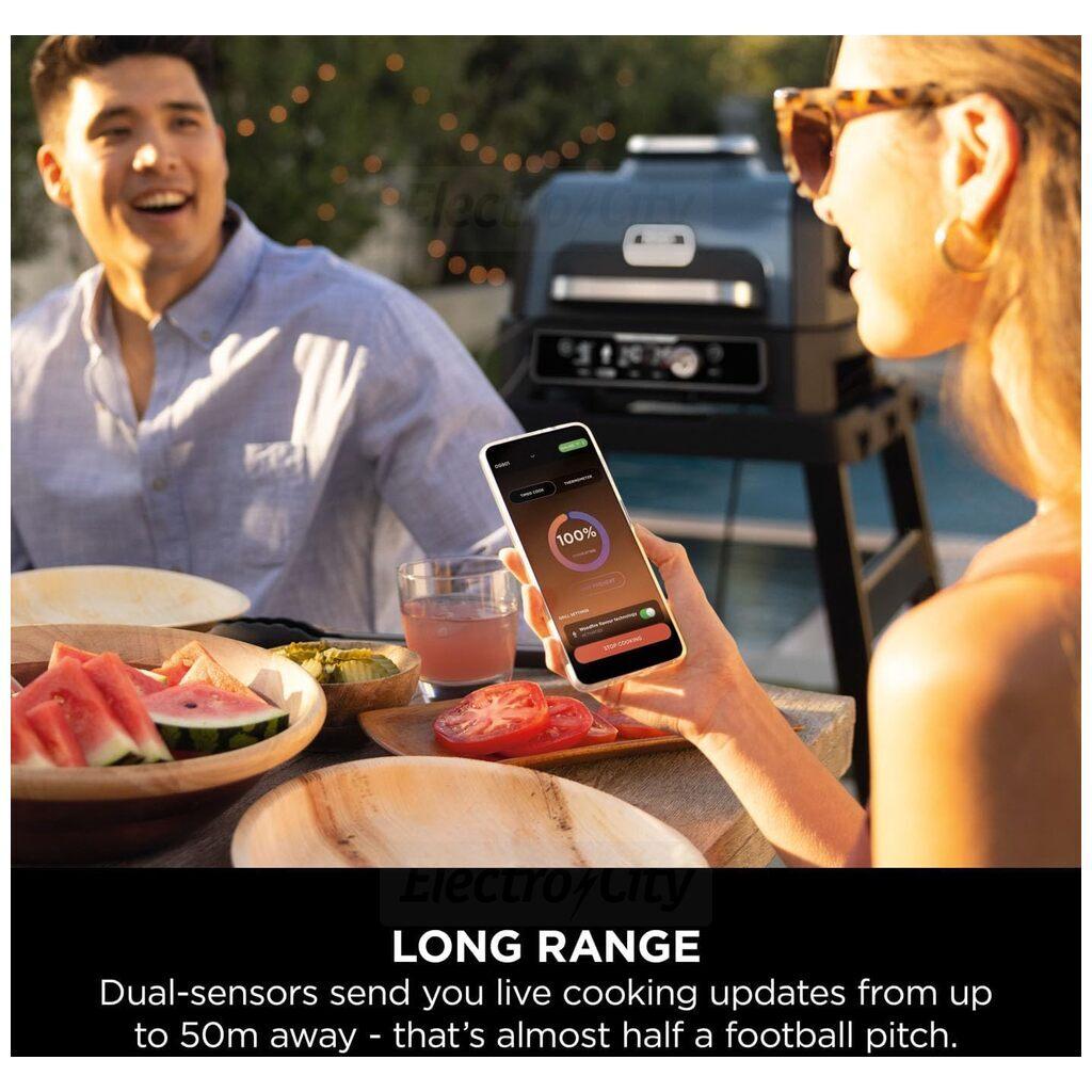 Ninja Wireless Smart Cooking Thermometer with App, Beef, 55°C