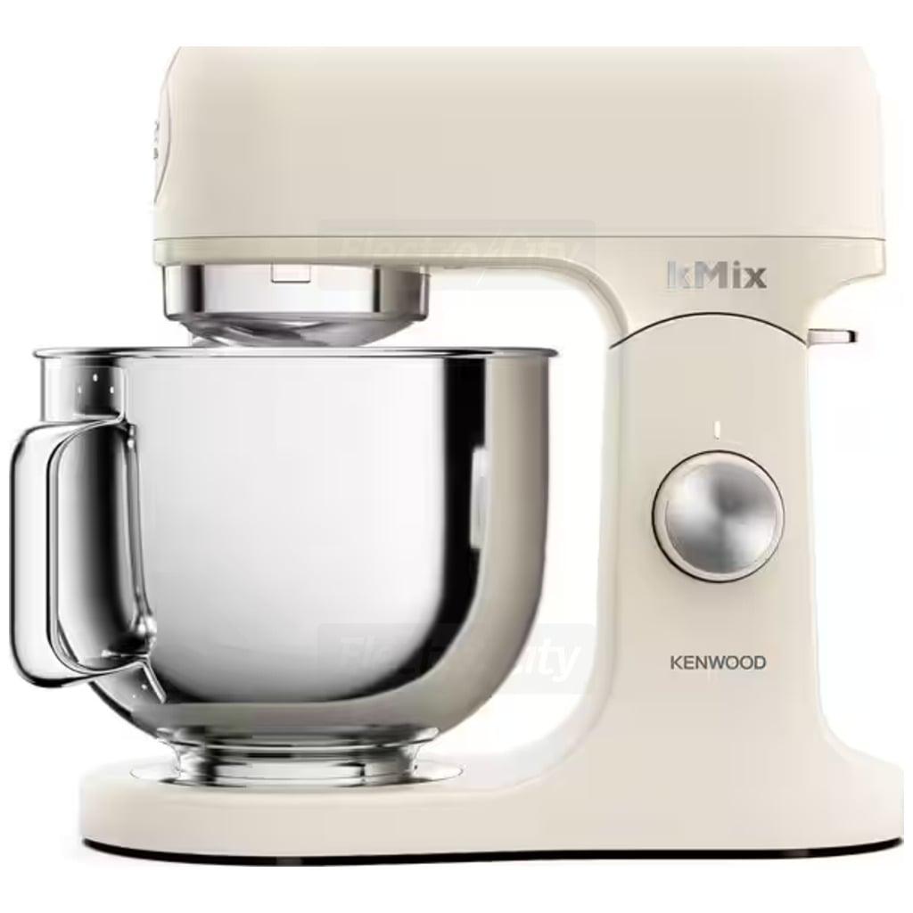 Kenwood kMix Stand Mixer - Cream, 5 Litre, 1000W | Stainless Steel