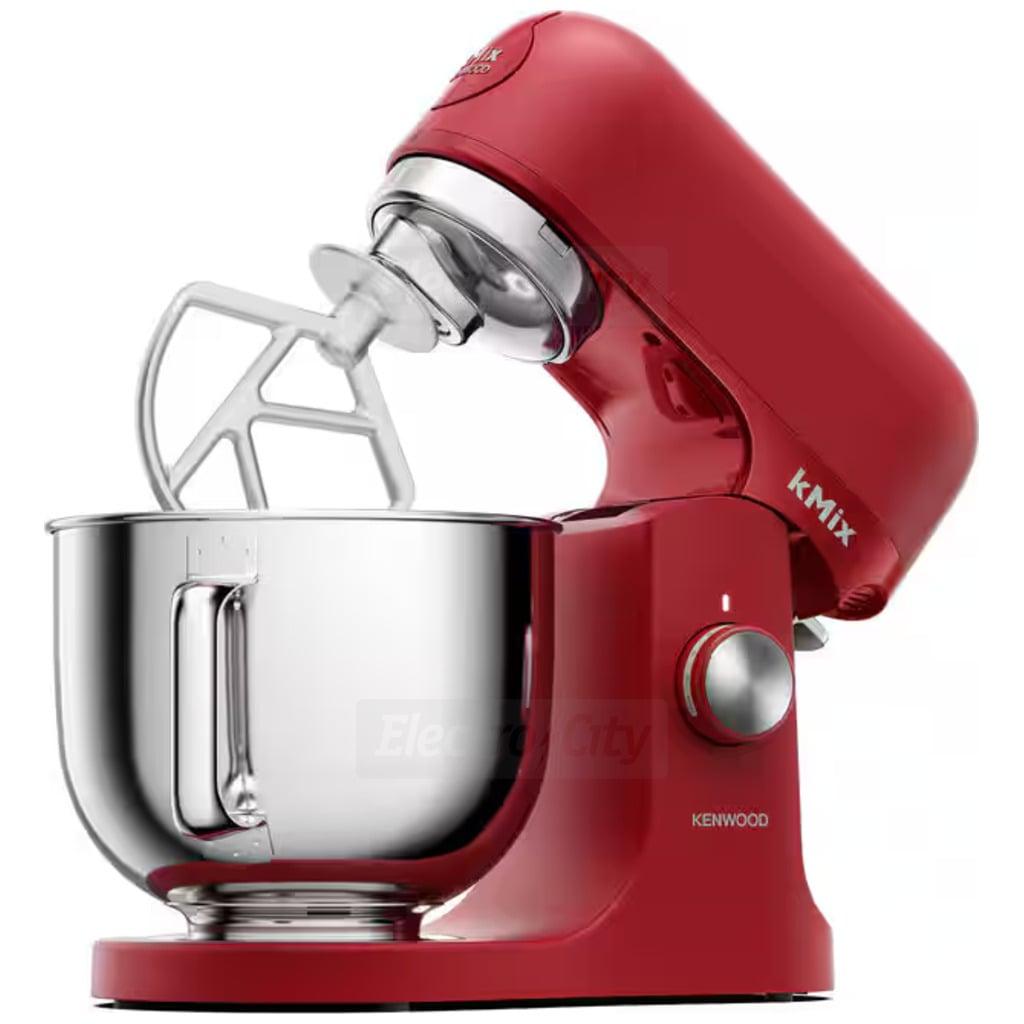 Kenwood kMix Stand Mixer Red 5L Bowl Stainless Steel