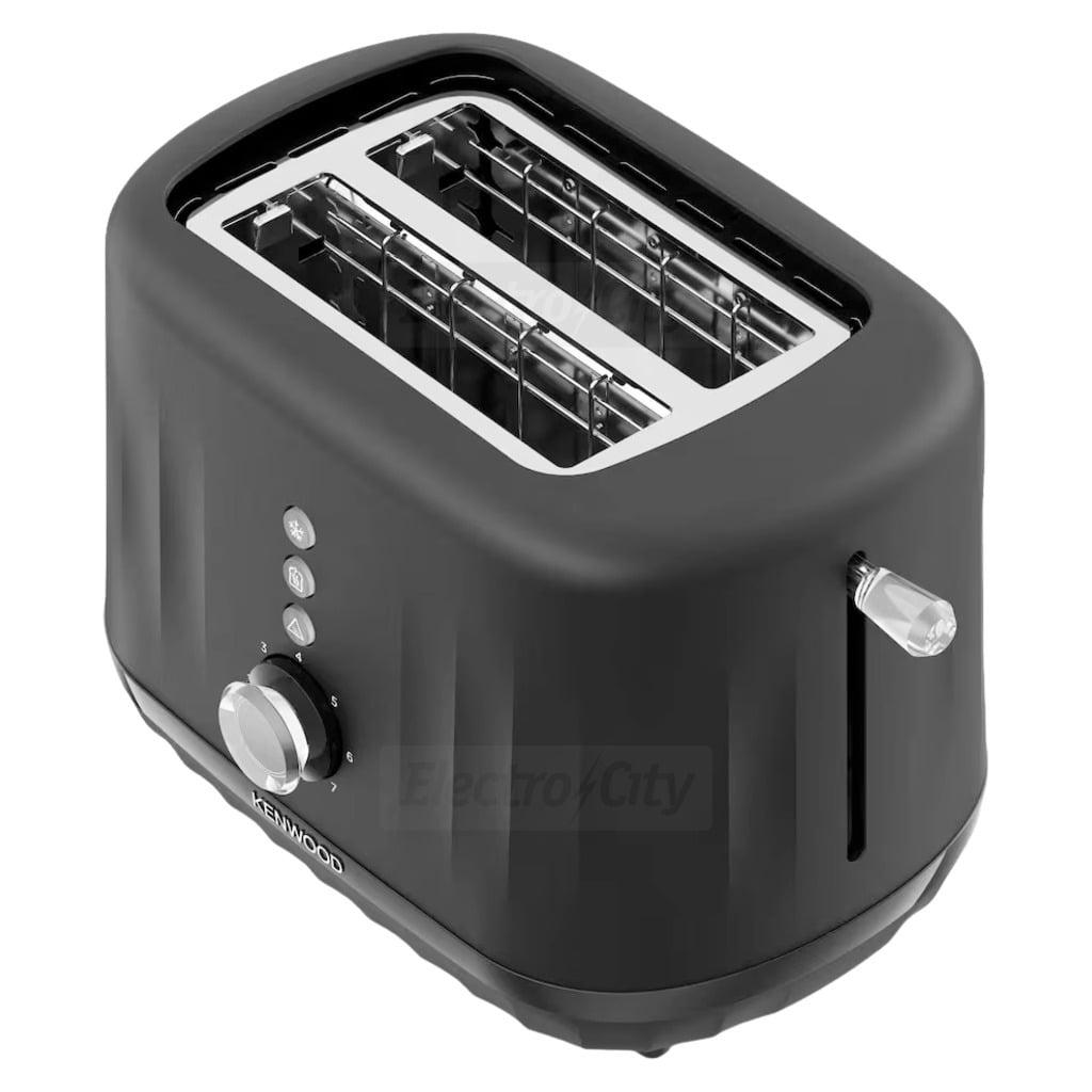 Kenwood Ripple 2 Slice Toaster | Black | 7 Browning Levels | Dial