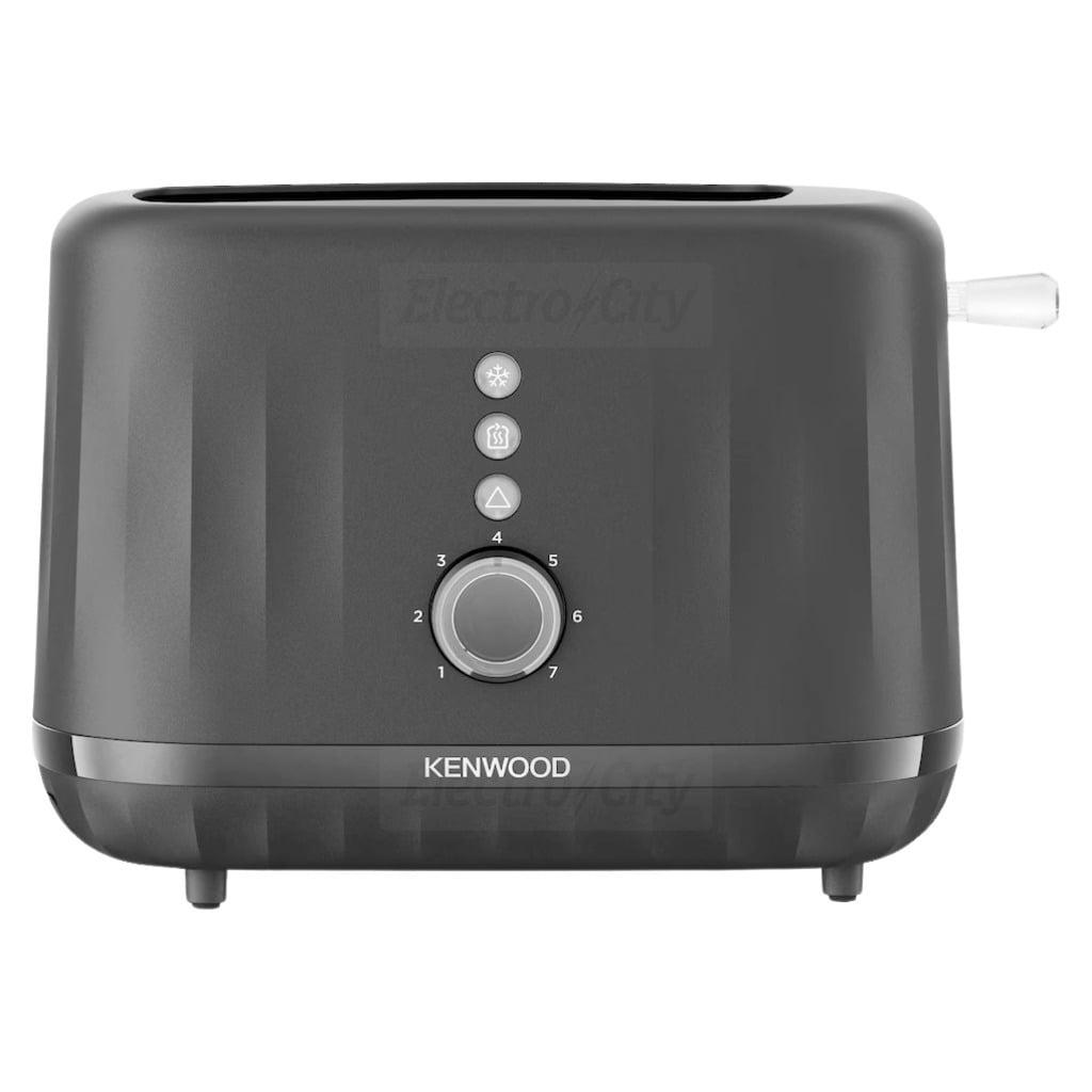 Kenwood Ripple 2 Slice Toaster | Black | 7 Browning Levels | Dial