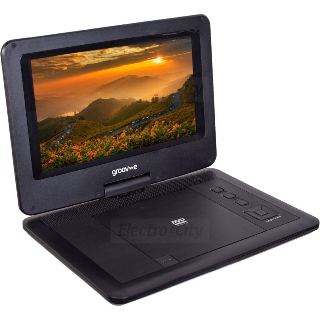 Groov-e 10.1 inch Portable DVD Player Black