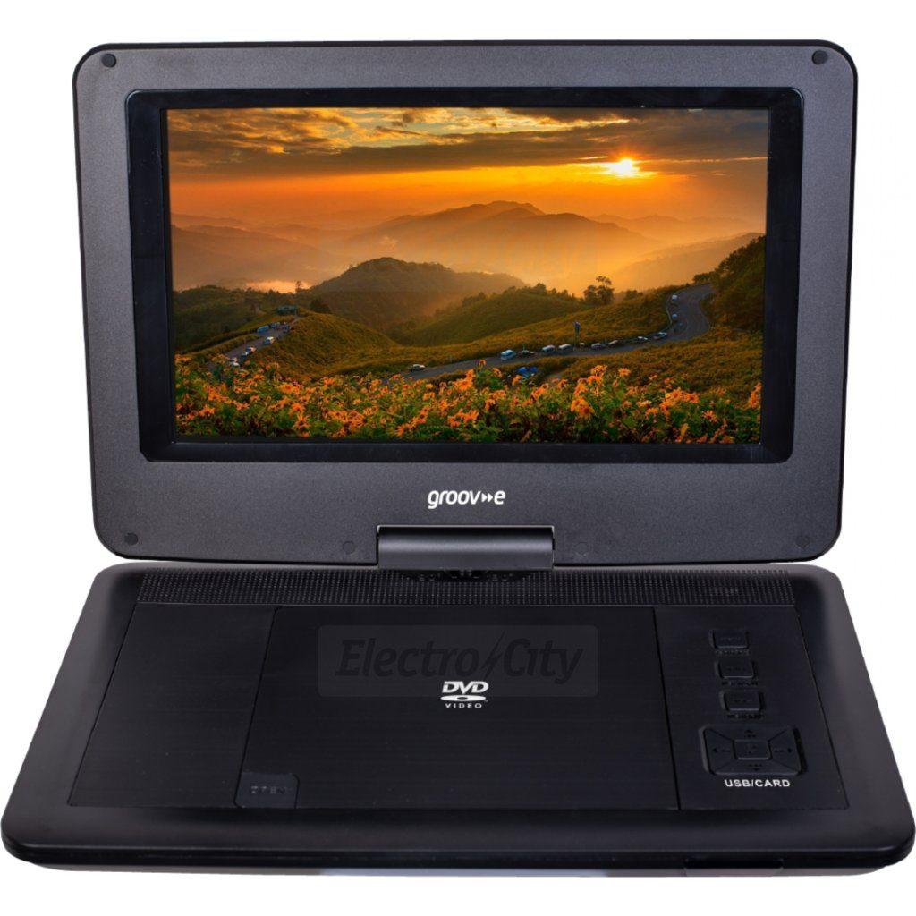 Groov-e 10.1 inch Portable DVD Player Black