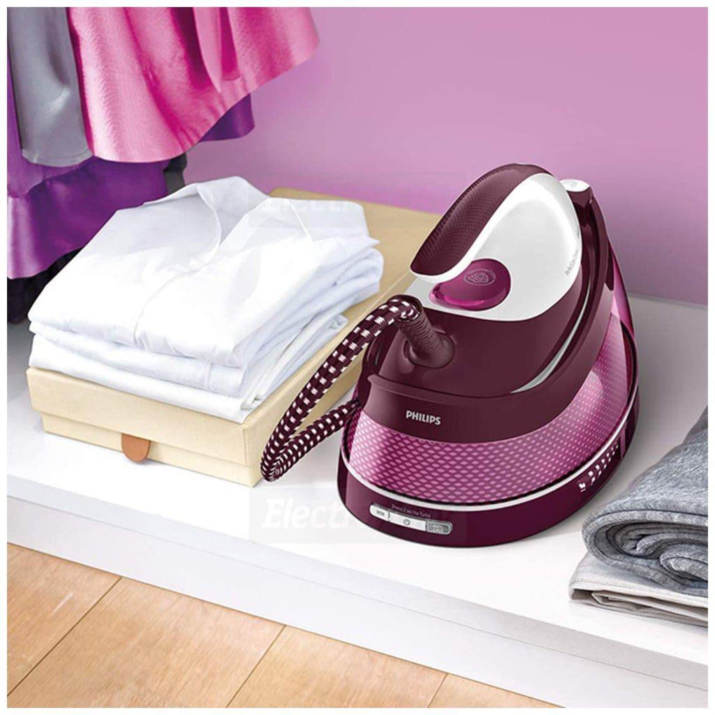 Philips PerfectCare Steam Generator Iron 6.5 bar 2400 W 1500 ml Water Tank SteamGlide Soleplate OptimalTEMP Anti-scale Vertical steaming