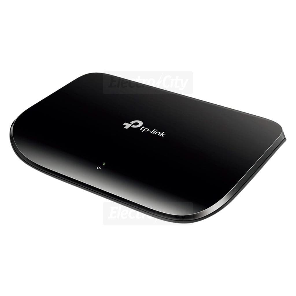 TP-Link 5-Port Gigabit Ethernet Switch | Black Color, Power Button