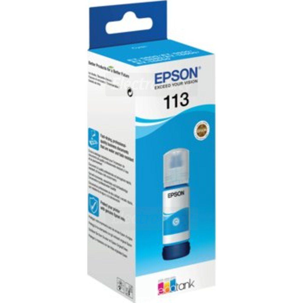 Epson 113 Cyan Ink Cartridge 70ml Pigment for EcoTank Printers
