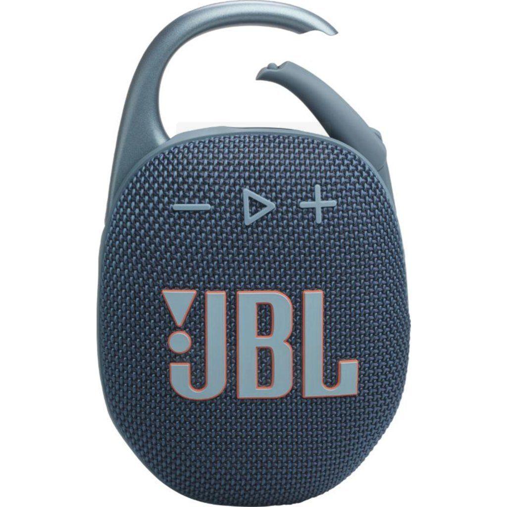 JBL Clip 5 Blue Bluetooth Speaker - Portable, Waterproof, Dustproof, Auracast, 12 Hours Battery