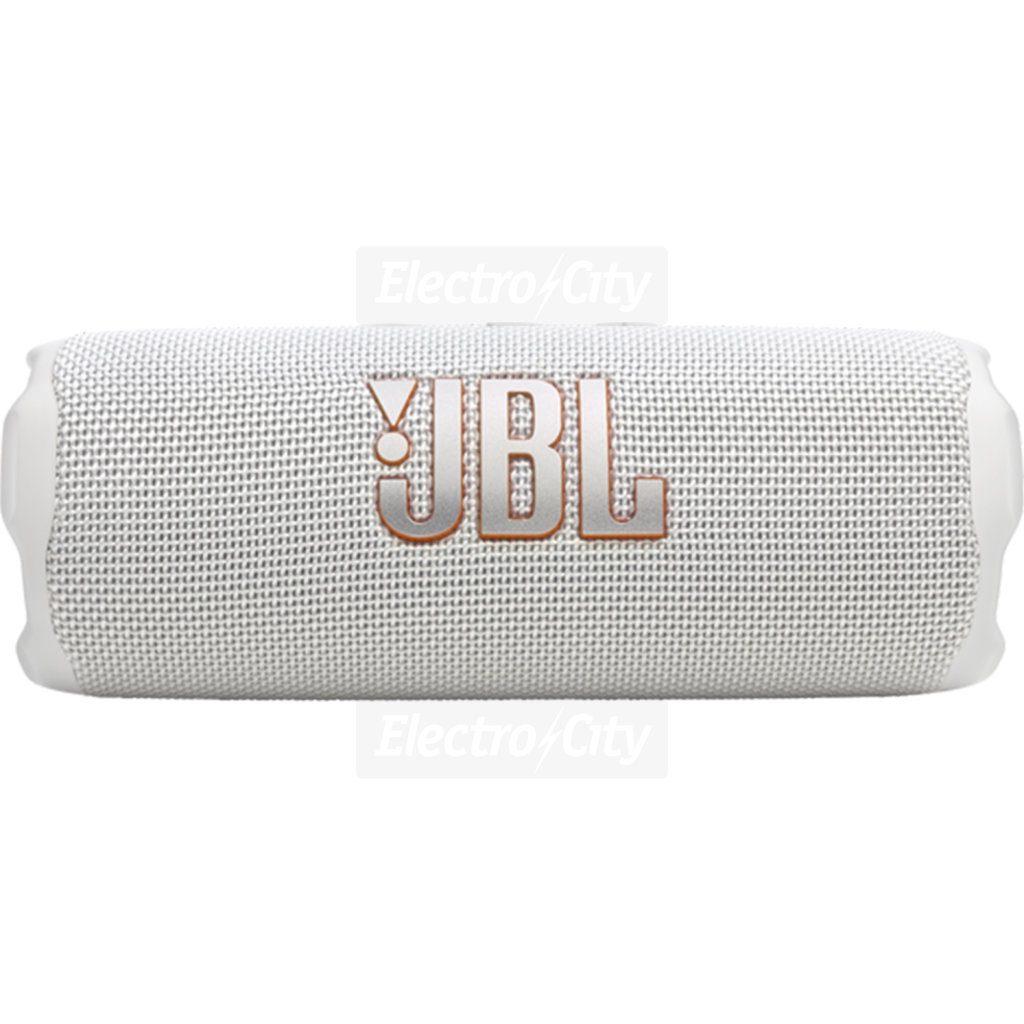JBL Flip 7 Portable Bluetooth 5.4 Speaker, White, IP68 Waterproof, USB-C, 16-Hour Playtime, 35W Power, Auracast Pairing