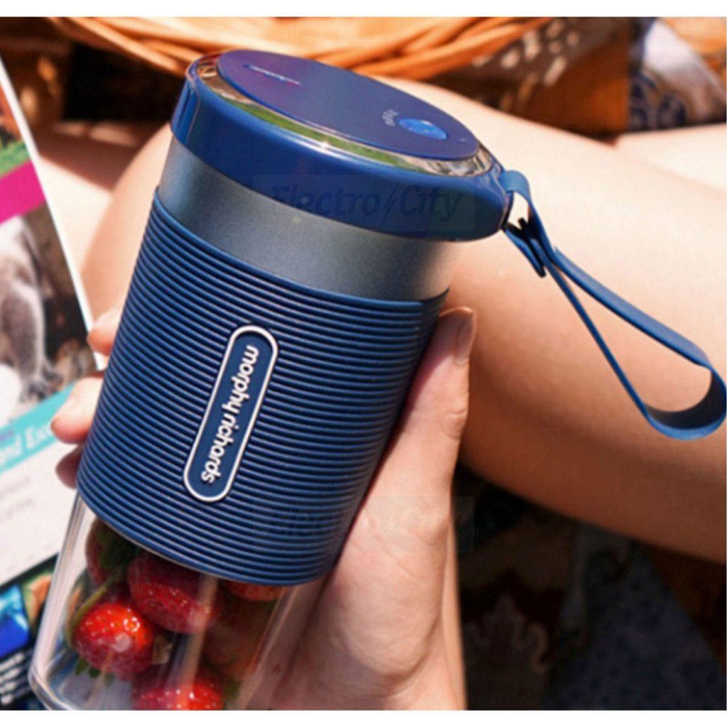 Morphy Richards Personal Blender Blue 300ml with Handle for Fruits