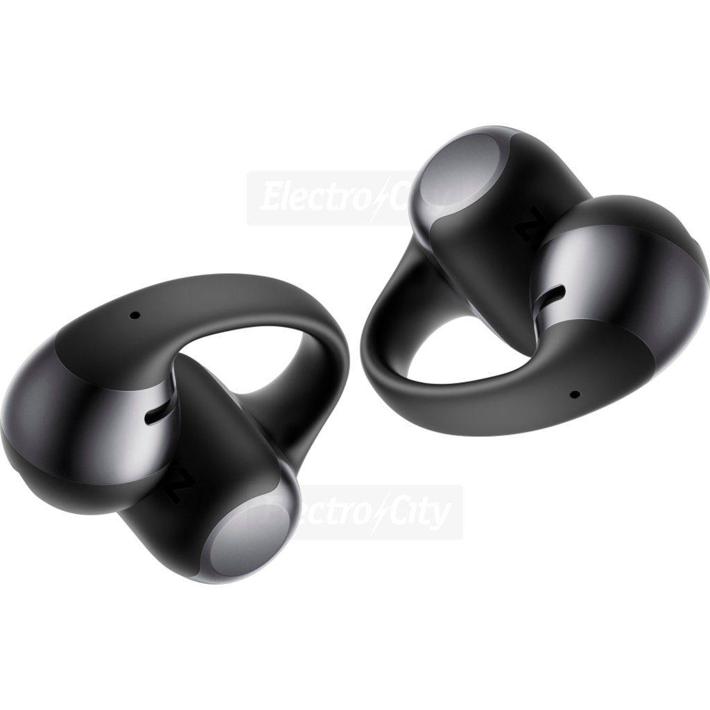 Shokz OpenDots ONE Wireless Earbuds Black Open-Ear Design with Charging Case