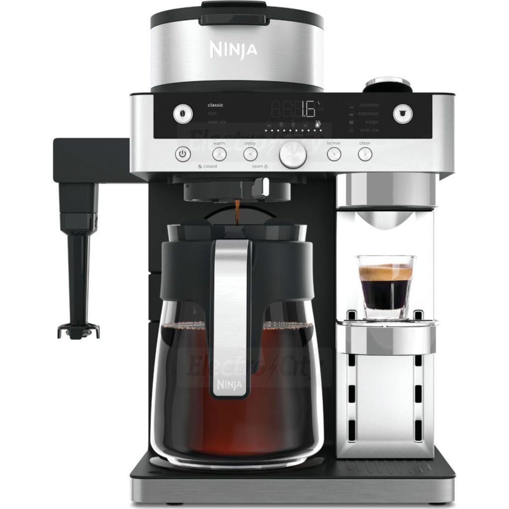 Ninja DualBrew System Coffee Machine - Filter & Espresso with Froth, Multiple Drink Sizes, 1.8L Capacity