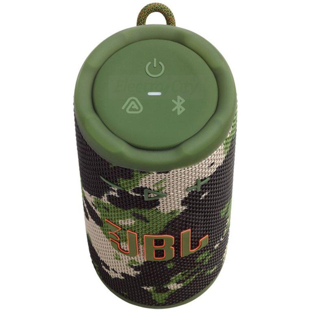 JBL Grip Portable Bluetooth Speaker Squad Camouflage IP68 Waterproof Drop-proof AI Sound Boost 12 Hour Battery Auracast Connectivity