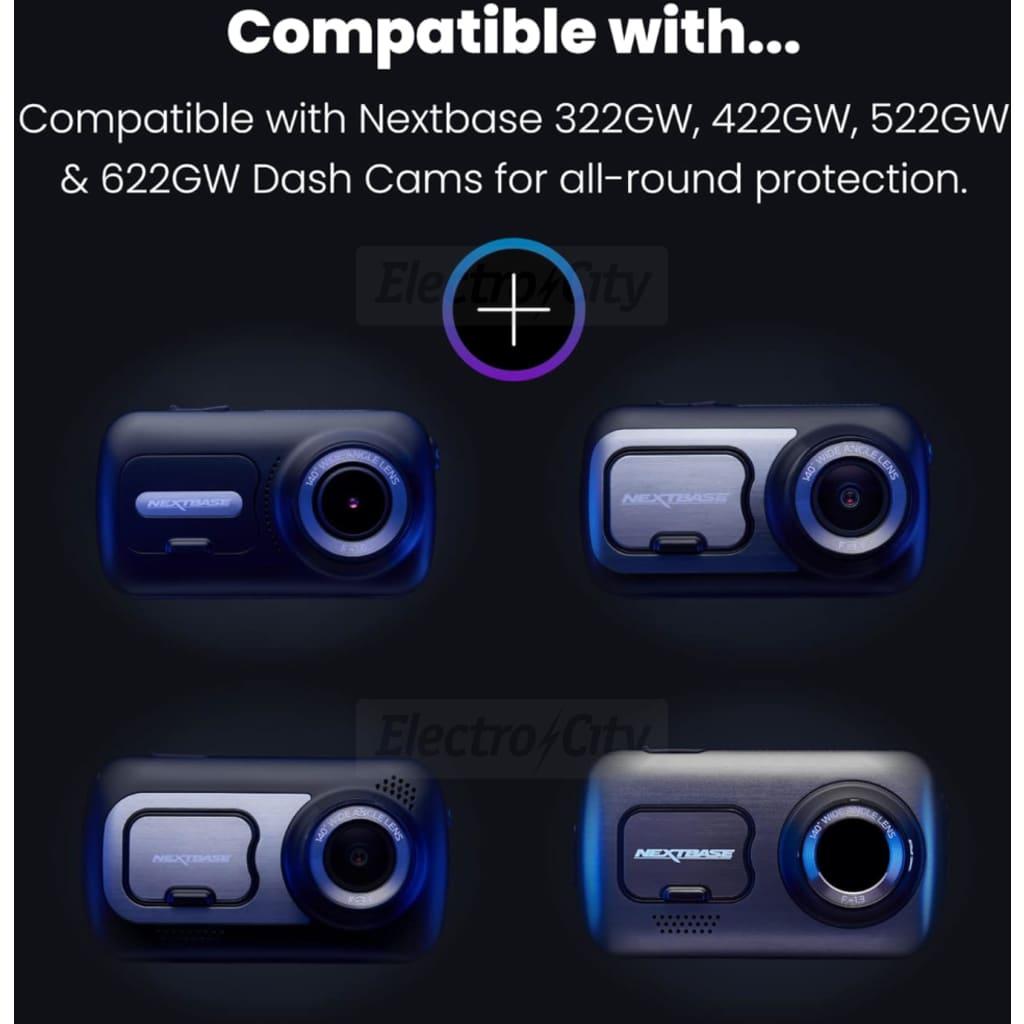 Nextbase Cabin View Dash Cam 140° Viewing Angle for Taxi & Private Hire Drivers