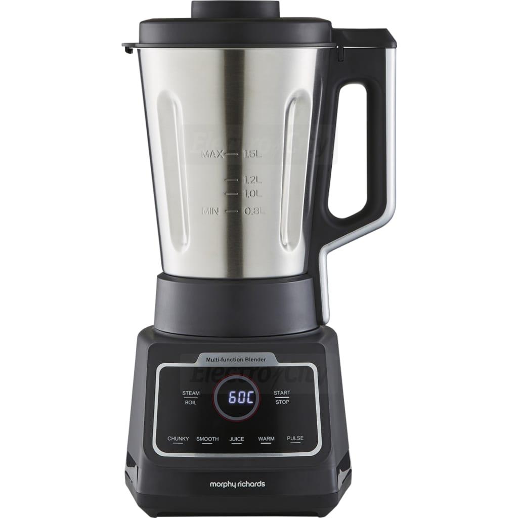 Morphy Richards MixFlex 1.5L 6-in-1 Multifunction Blender & Soup Maker with LED Touch Control and Dishwasher Safe Parts