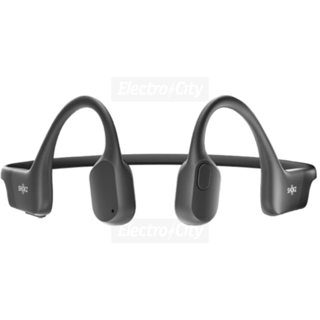 Shokz OpenRun Mini Black Bone Conduction Sport Headphones Wireless Open-Ear Design Lightweight Titanium Frame IP67 USB-C Size S
