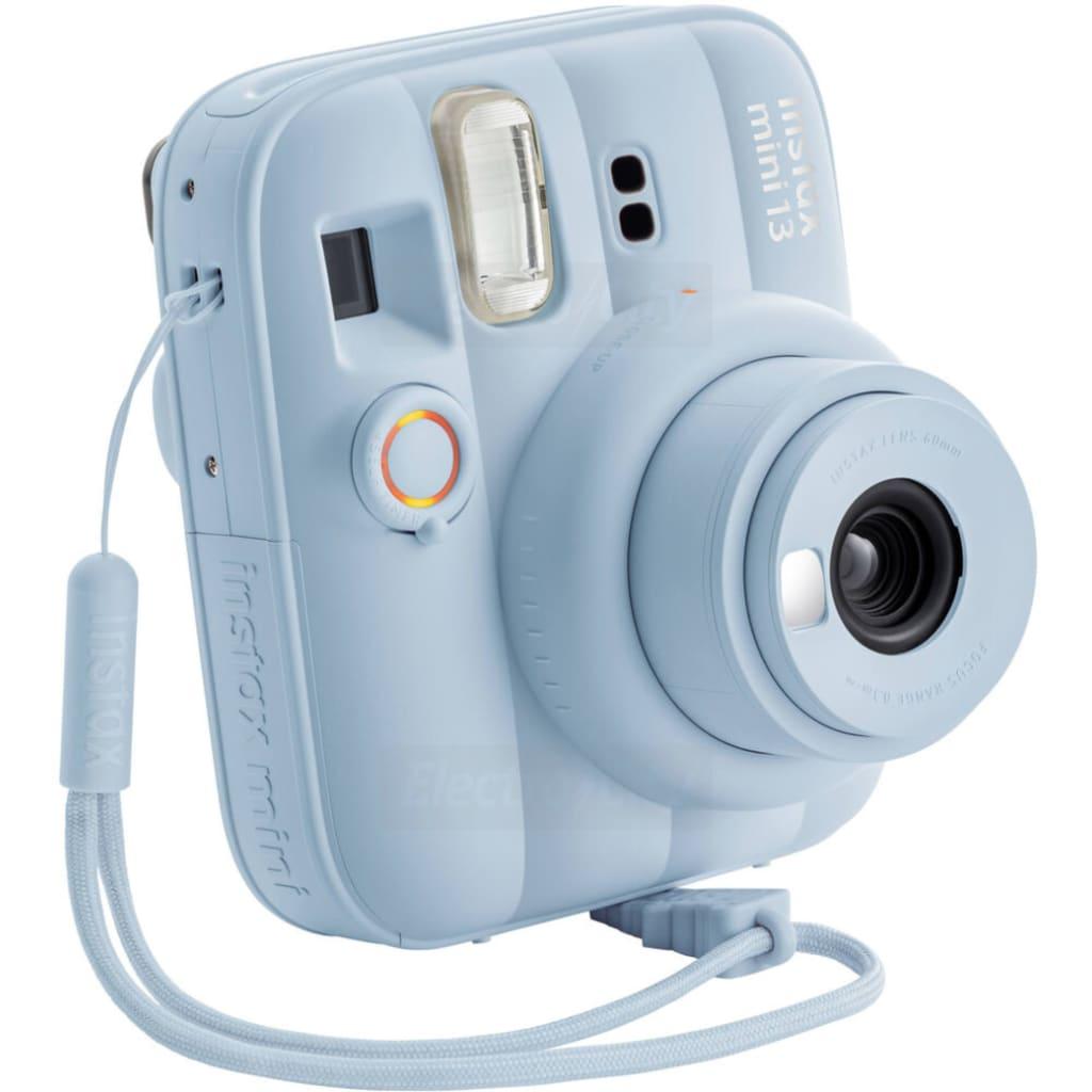 Fujifilm Instax Mini 13 Instant Camera Frost Blue - Automatic Exposure, Selfie Mirror, Close-Up Mode, 60mm Lens, 0.3m Focus Range