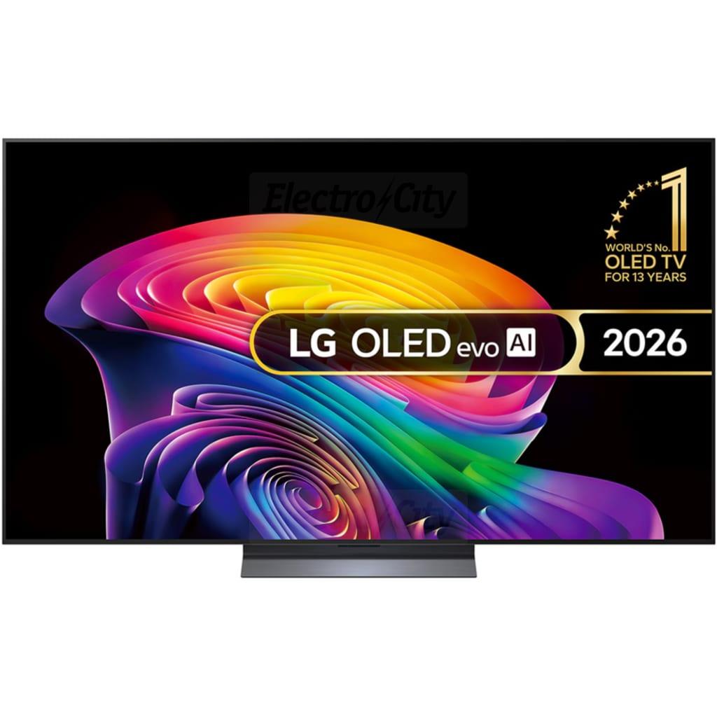 LG 65 Inch OLED evo C6 AI Smart TV - Black | 4K Ultra HD, 165Hz, G-SYNC, FreeSync Premium, Dolby Vision, alpha 11 AI Processor Gen3, webOS