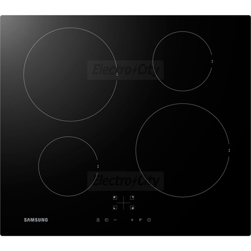 Samsung 59cm 4 Zone Induction Hob Black with Power Boost Auto Pan Detection Smart Touch Controls Safety Features