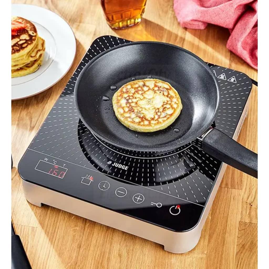 Judge 2000W Portable Induction Hob | 10 Temp Settings 60-240C | 2 Year Guarantee | Compact Design