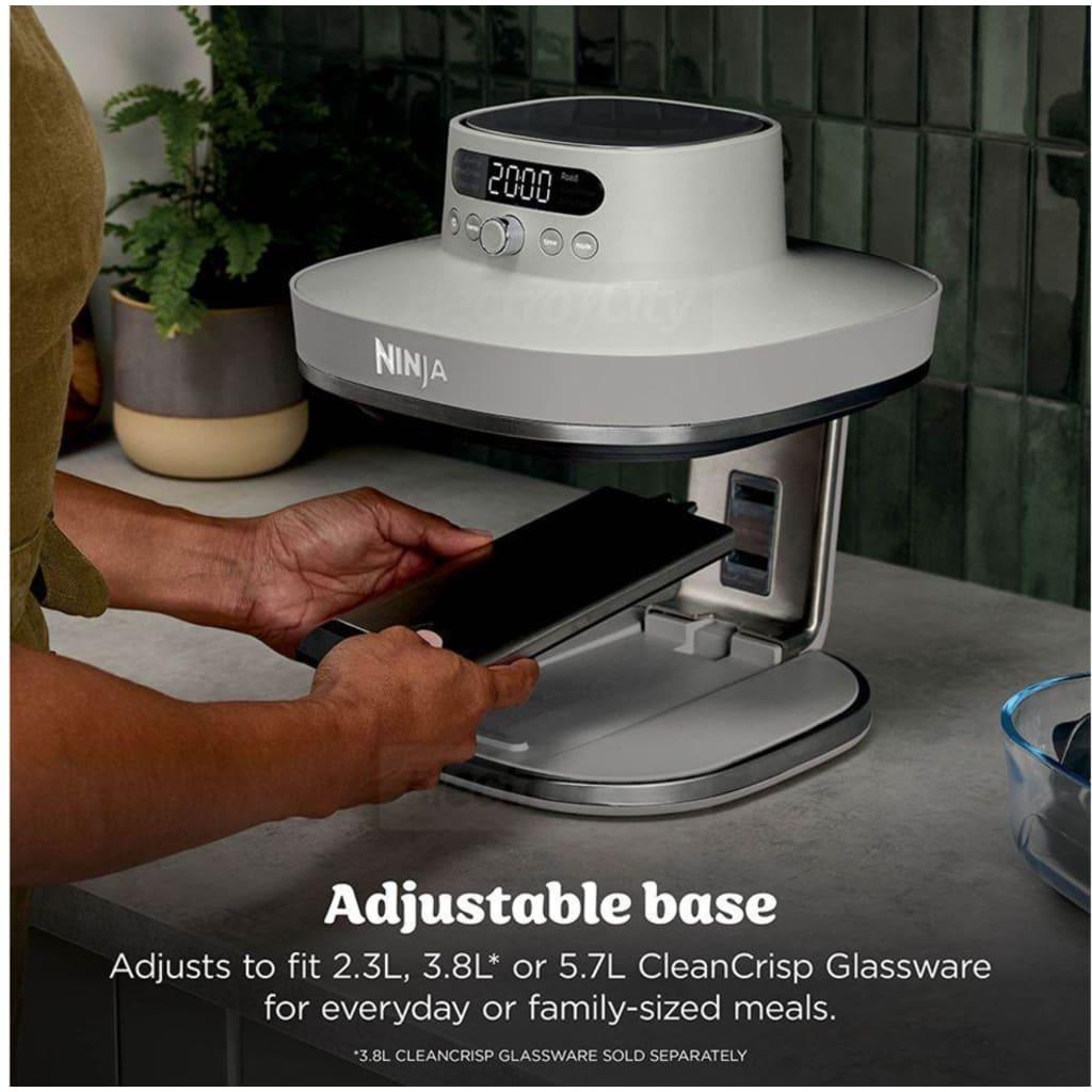 Ninja CRISPi Pro XL 7-in-1 Glass Air Fryer Bone 5.7L Capacity