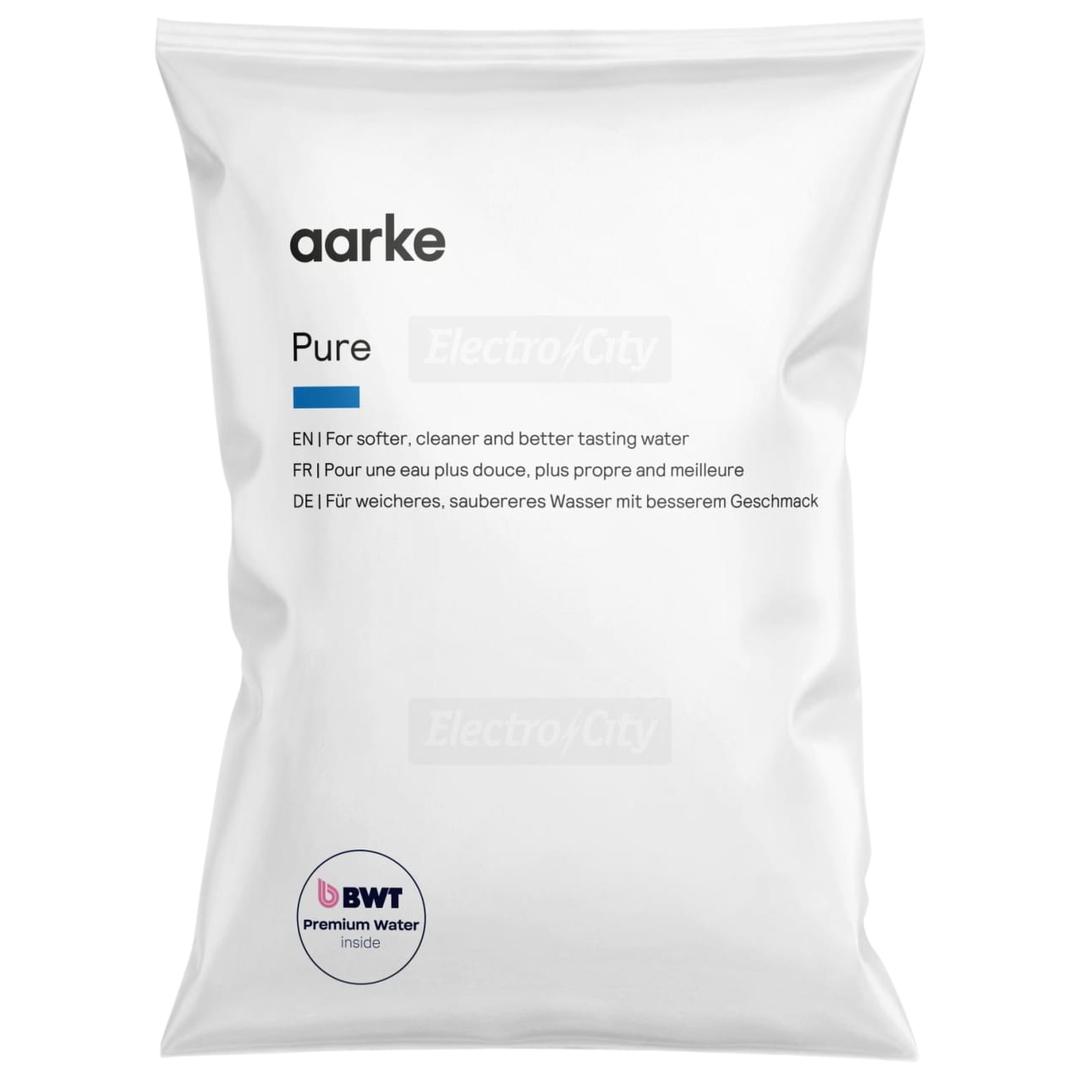 Aarke Pure Filter Granules Refill 3 Pack for Water Purifier - Reduces Limescale, Chlorine, Heavy Metals - BWT Collaboration