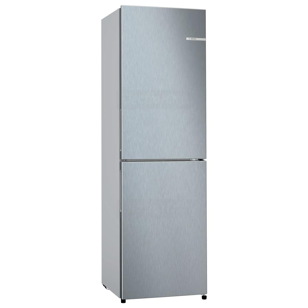 Bosch Fridge Freezer Stainless Steel | NoFrost | 255 Litres | E Energy Rating