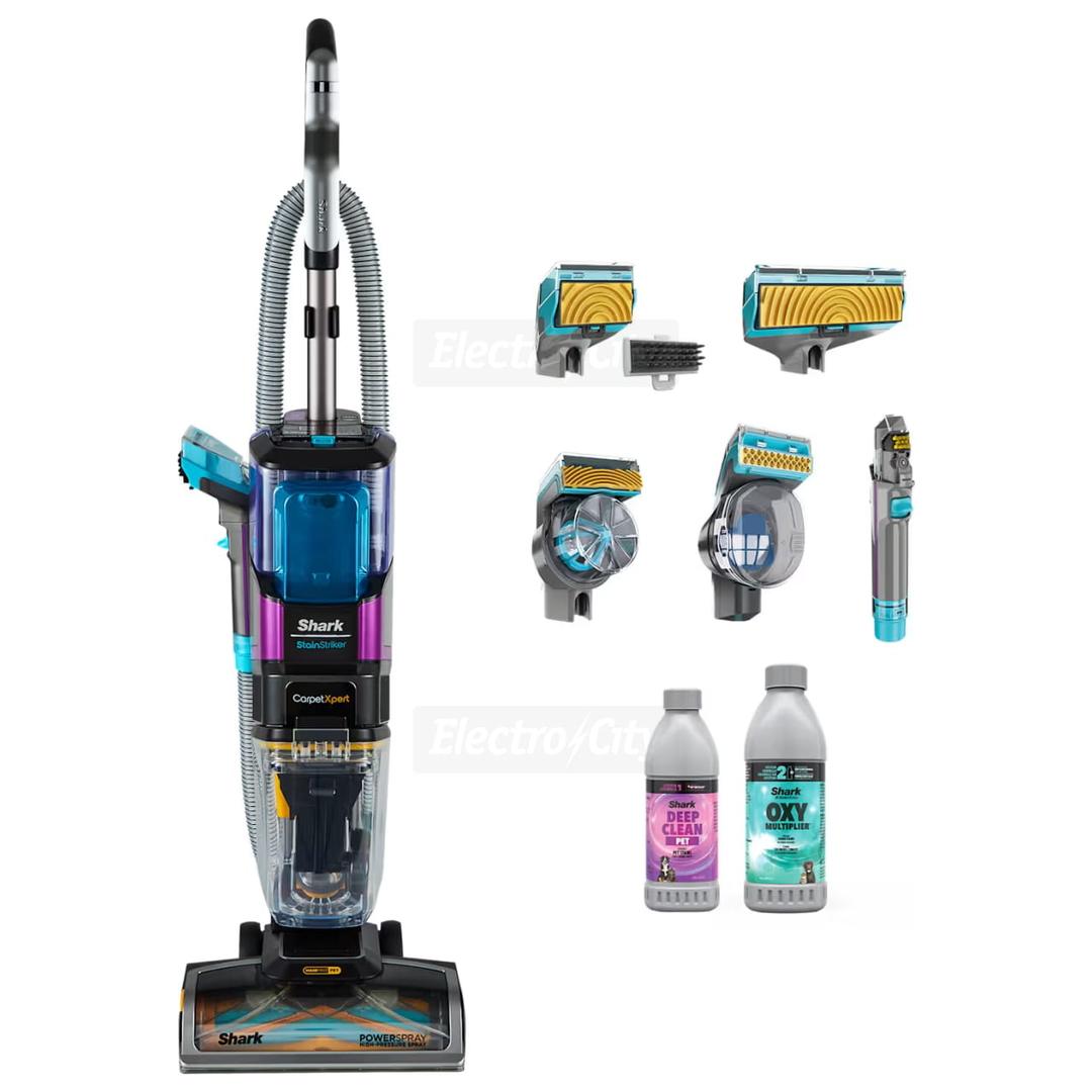 Shark CarpetXpert Pet Deep Carpet Cleaner with StainStriker, HairPro, Powerful Suction, and EdgeClean