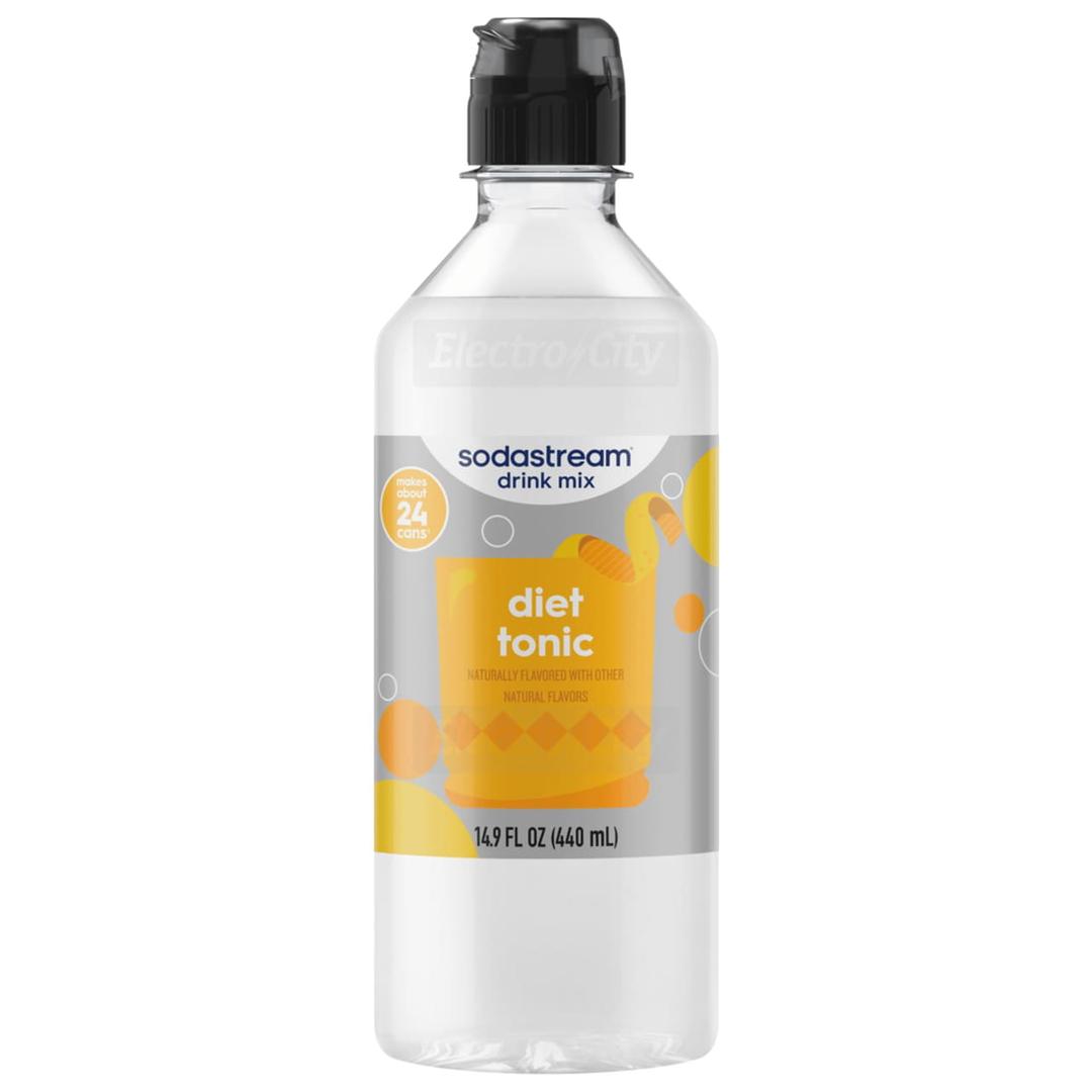 SodaStream Diet Tonic Sparkling Drink Mix, Size 440ml, Naturally Flavoured, No Aspartame