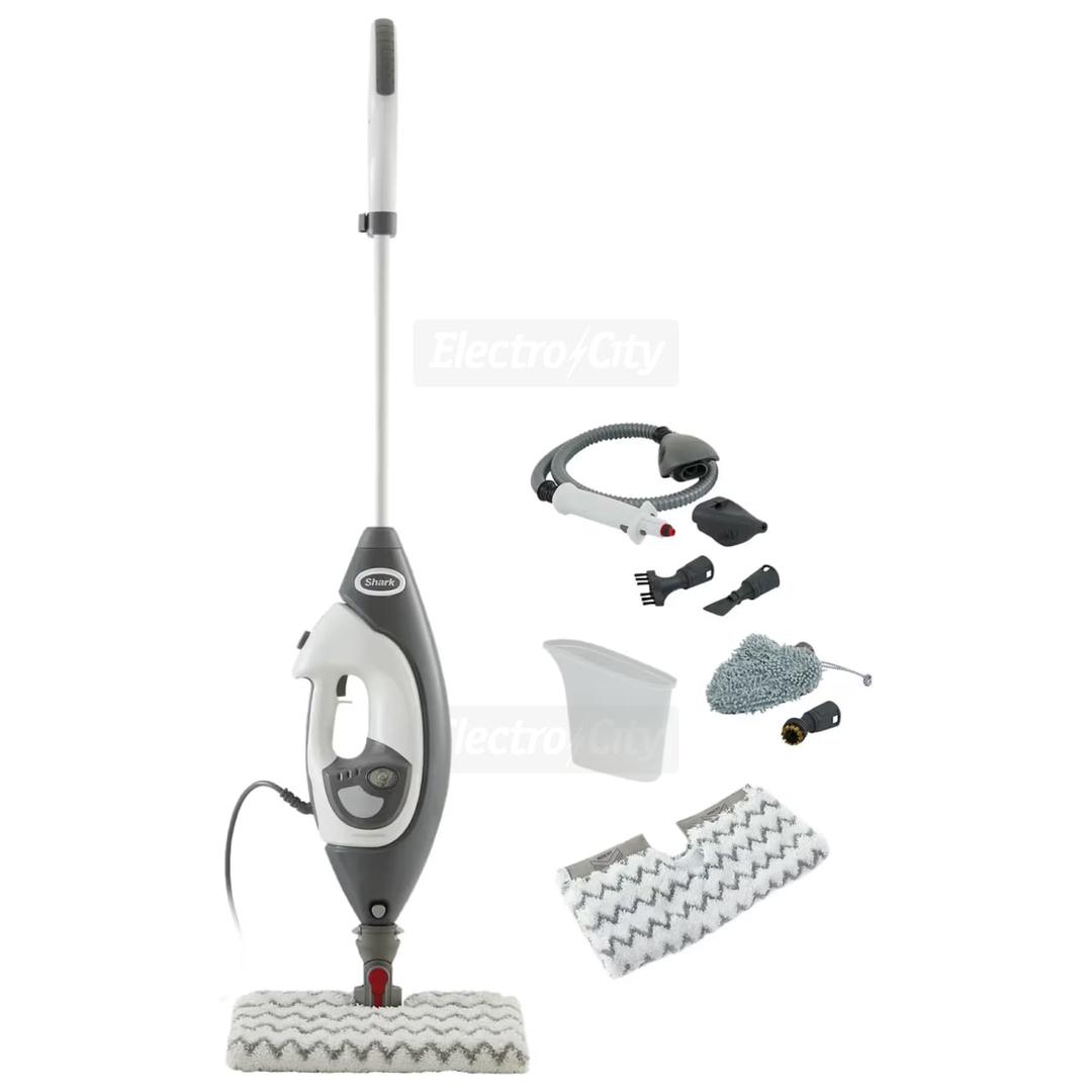 Shark Steam Mop Grey & White Handheld Lift-Away Steam Blast 0.5 litres
