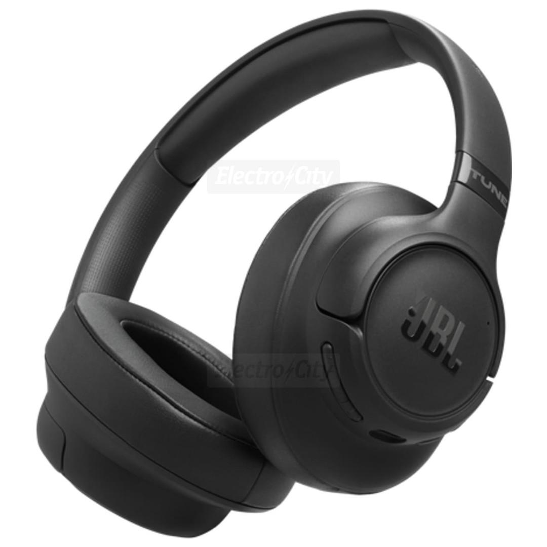 JBL Tune 780NC Adaptive Noise Cancelling Wireless Over-Ear Headphones Black with Pure Bass Sound 40mm Drivers Up to 76 Hours Battery Fast Charge Bluetooth 5.3 Multi-Point Foldable Design