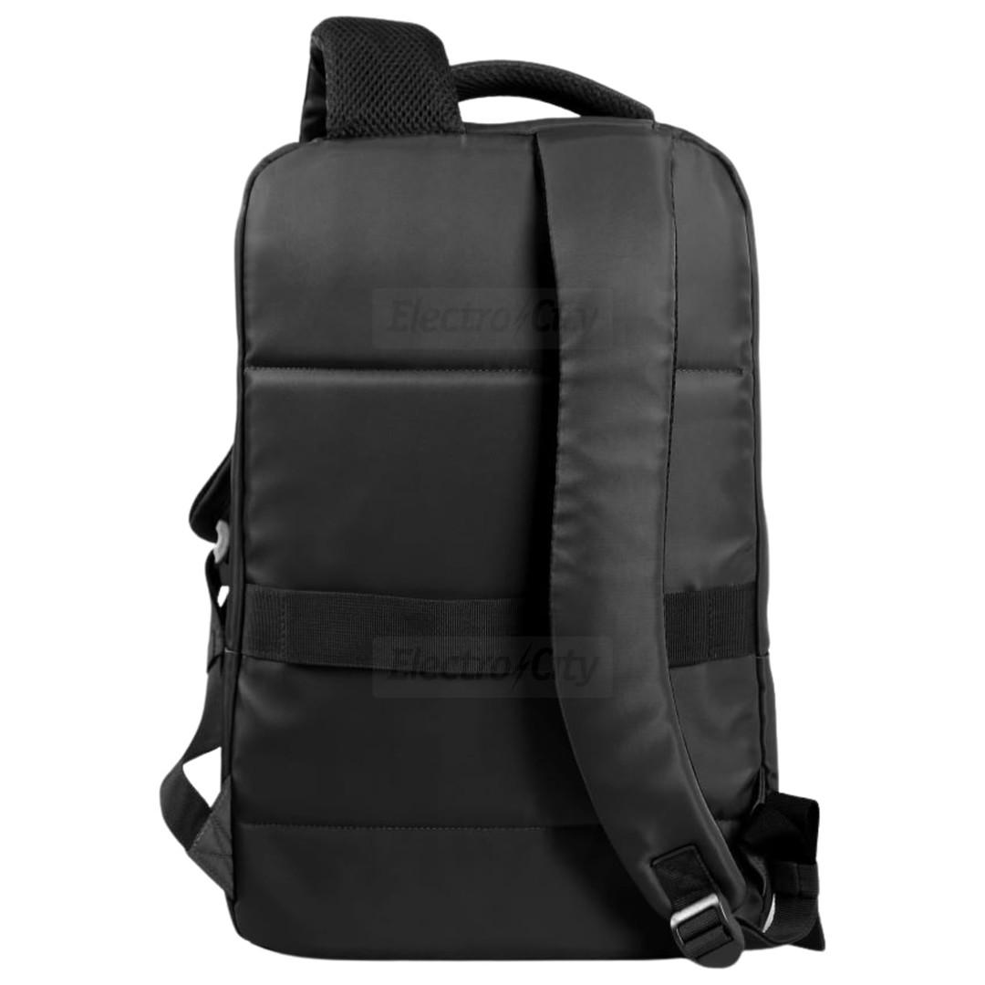 Port Designs Torino II 15-16" Laptop Backpack Navy with Padded Compartment, Tablet Pocket, Trolley Strap, Water Resistant Base - 15L Capacity