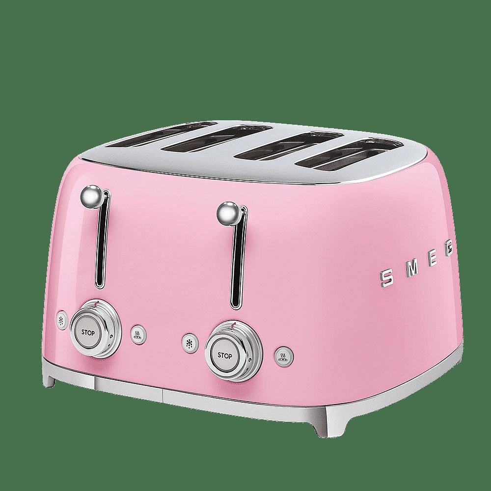Smeg 50s Smeg Pink Toaster Slice Smeg 50s Smeg Toaster Slice Pink