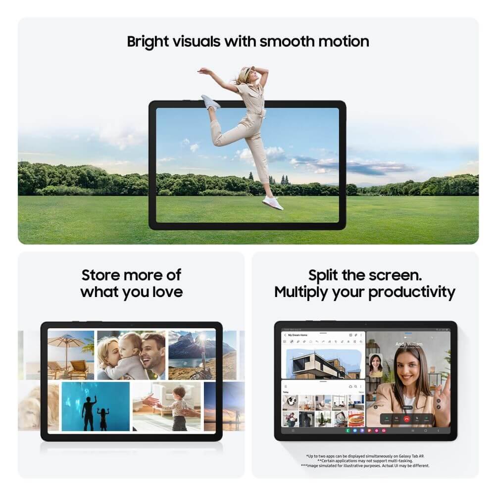 Samsung Galaxy Tab A9+ 11 Inch 64GB Tablet | Graphite