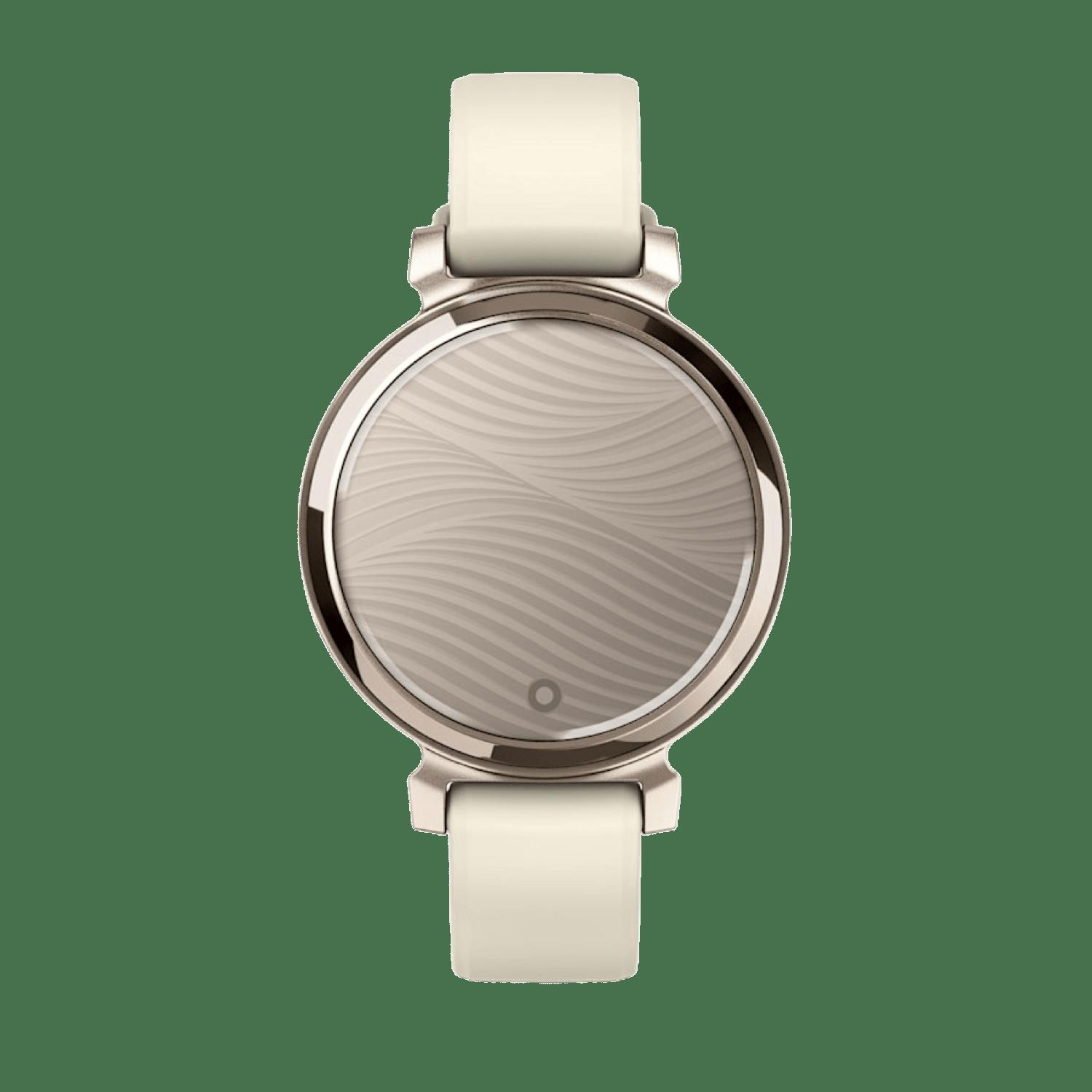 Garmin Lily 2 Smartwatch Cream Gold with Metal Watch Case, Bright Display & Silicone Band