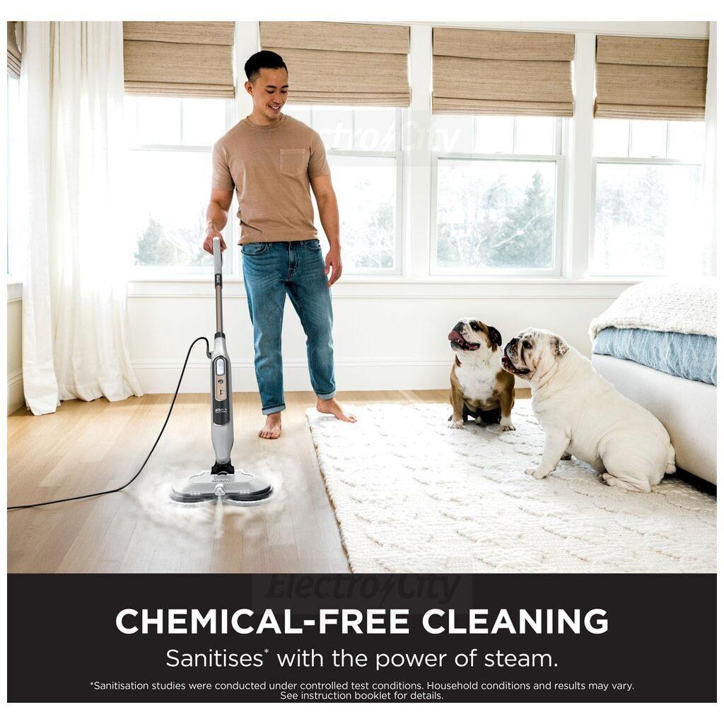 Shark Steam & Scrub Steam Mop with Steam Blaster for Sealed Hard Floors