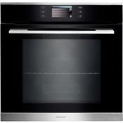 Rangemaster 73 Litre Built-In Multifunction Single Oven with Pyrolytic Cleaning | Black &amp; Stainless Steel image