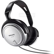 Philips SHP2500 6m Corded Over-Ear TV Headphones | Silver image