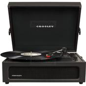 Crosley Voyager Vintage Portable Turntable with Bluetooth &amp; Built-In Speakers | Black image